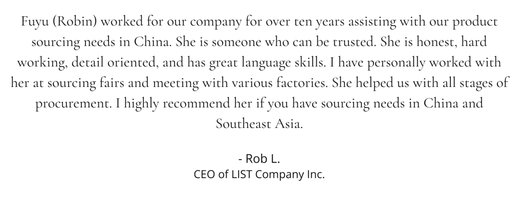 sourcing client testmonies